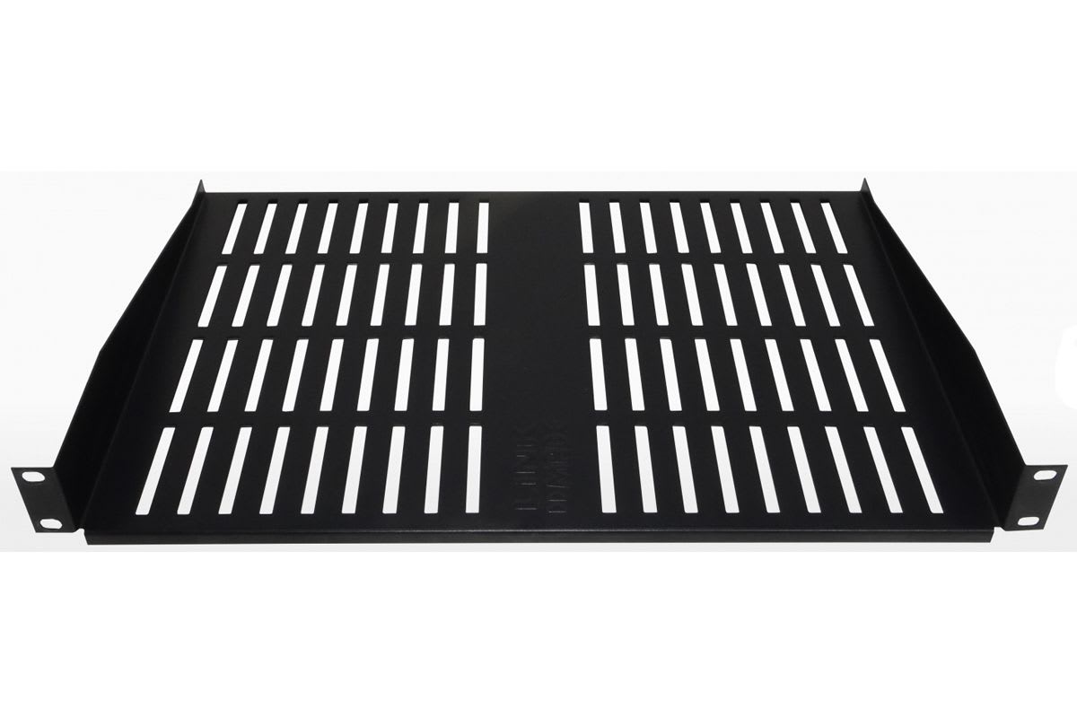 BANDEJA VENTILADA NEGRA 30CM 1U RB1-3VL LINKMADE