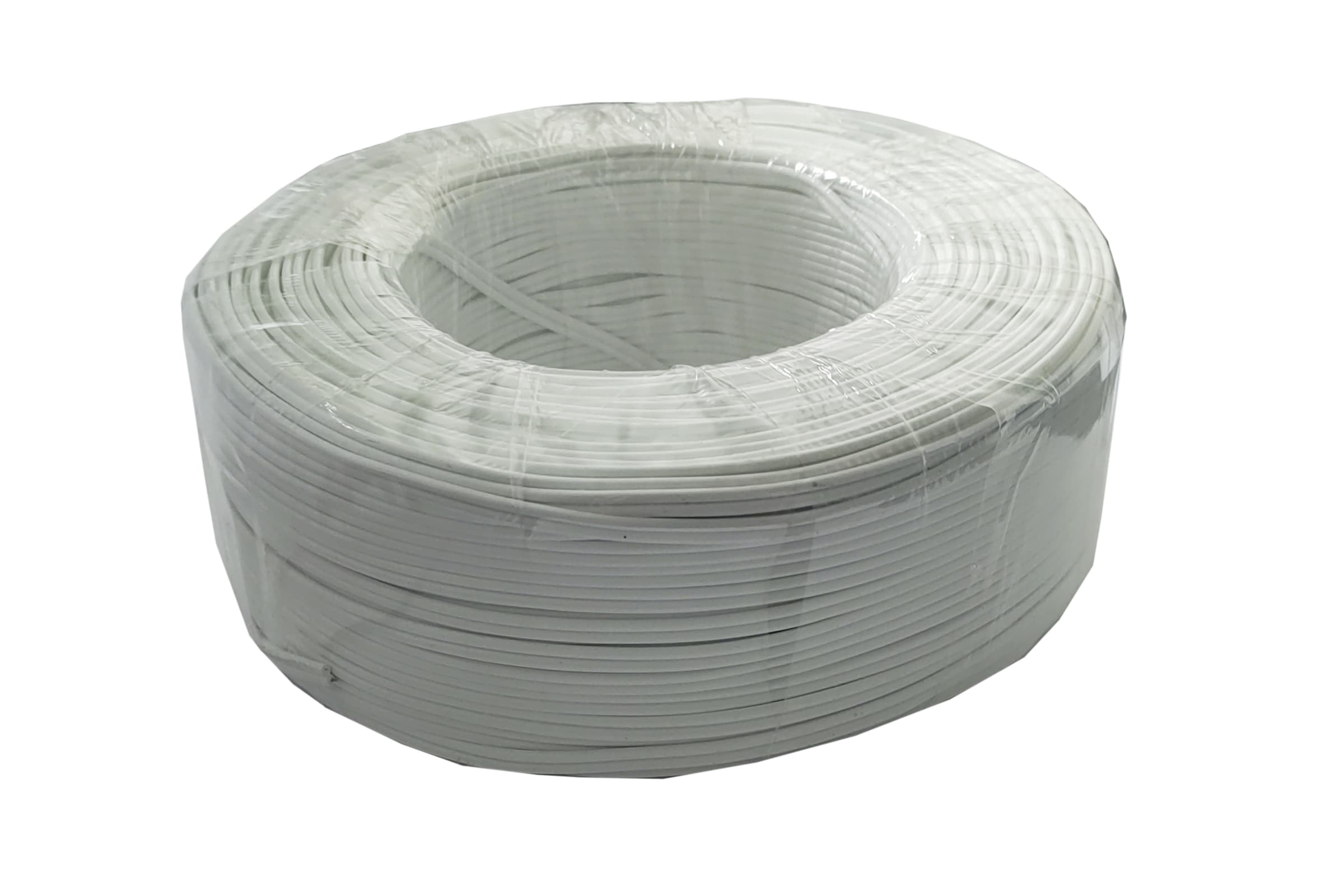 CABLE PARALELO MULTIFILAR BLANCO 2X24 AWG ROLLO 100MTS
