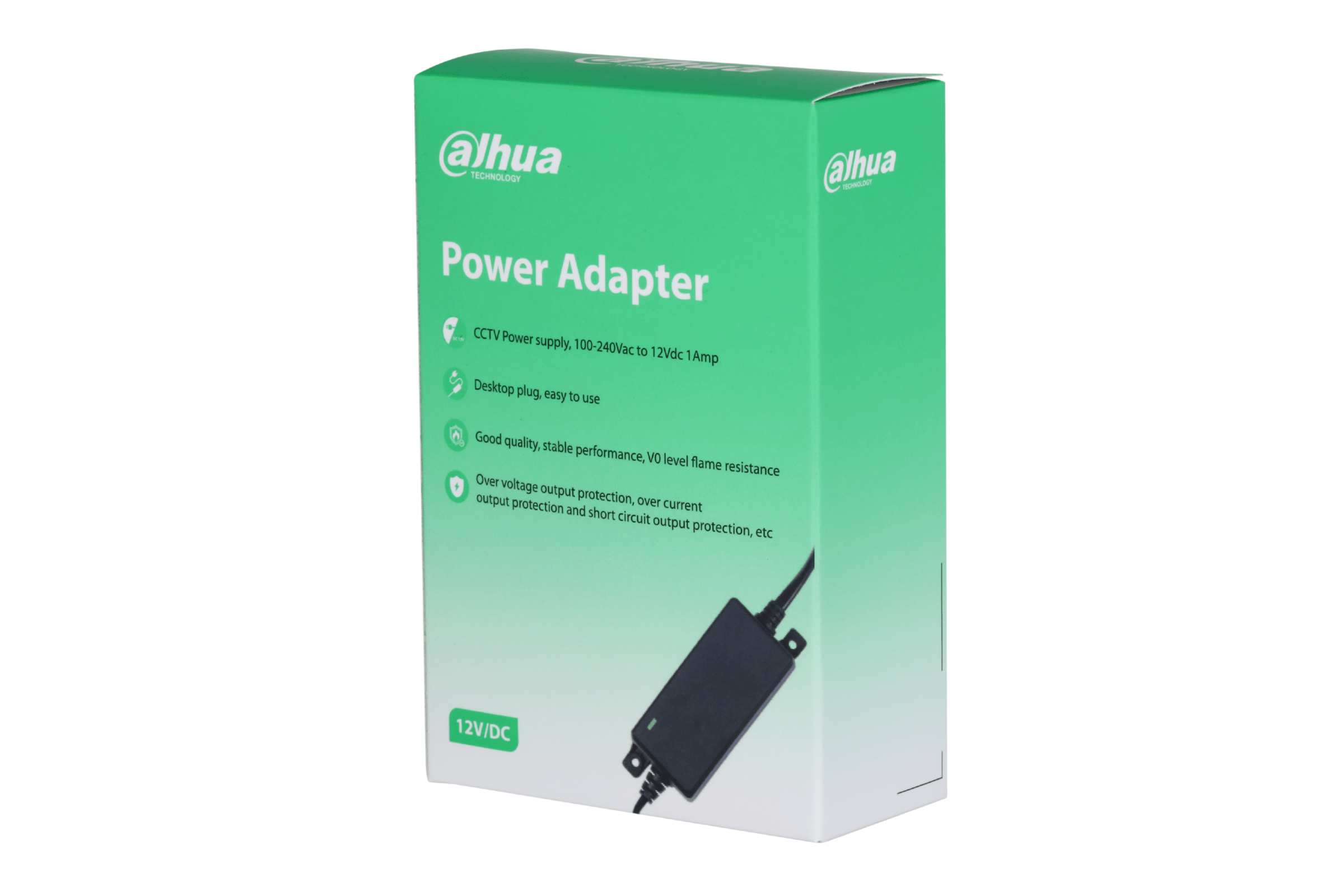 Fuente de Poder Dahua DC12V 1A DH-PFM325D-1210EN