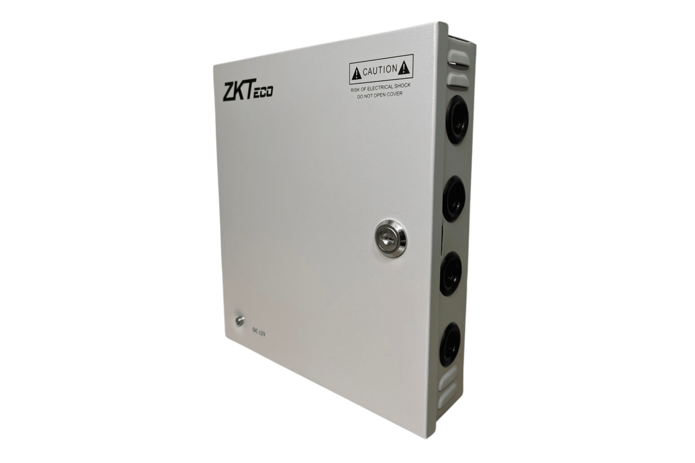 Fuente de Poder C/Gabinete ZKTeco 12V 10A 9CH ZK-10A-9CH