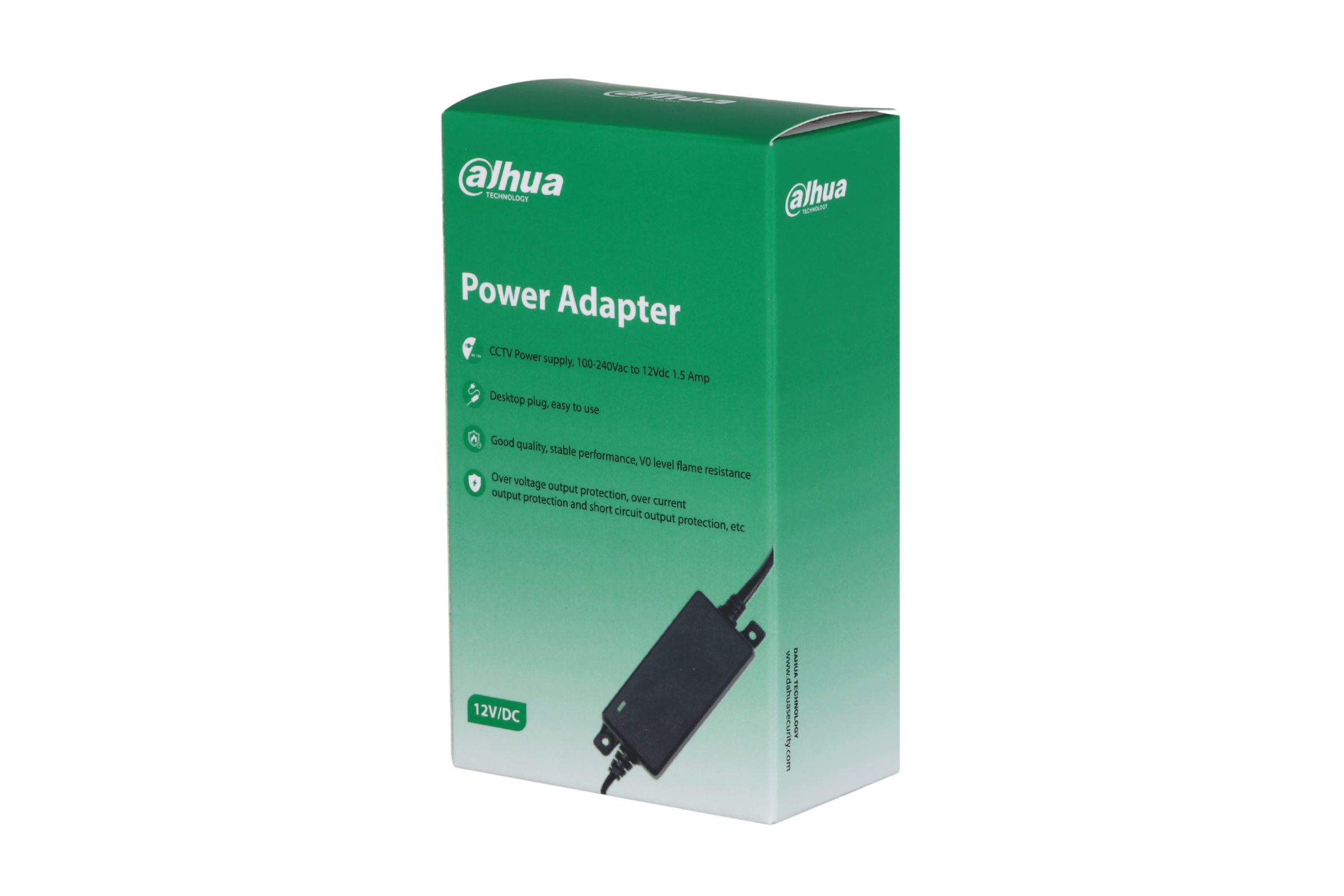 Fuente de Poder Dahua DC12V 1.5A DH-PFM325D-1215EN